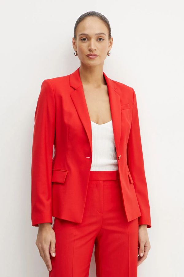 Boss Sako BOSS boja: crvena, jednoredno zakopčavanje, bez uzorka, 50543763