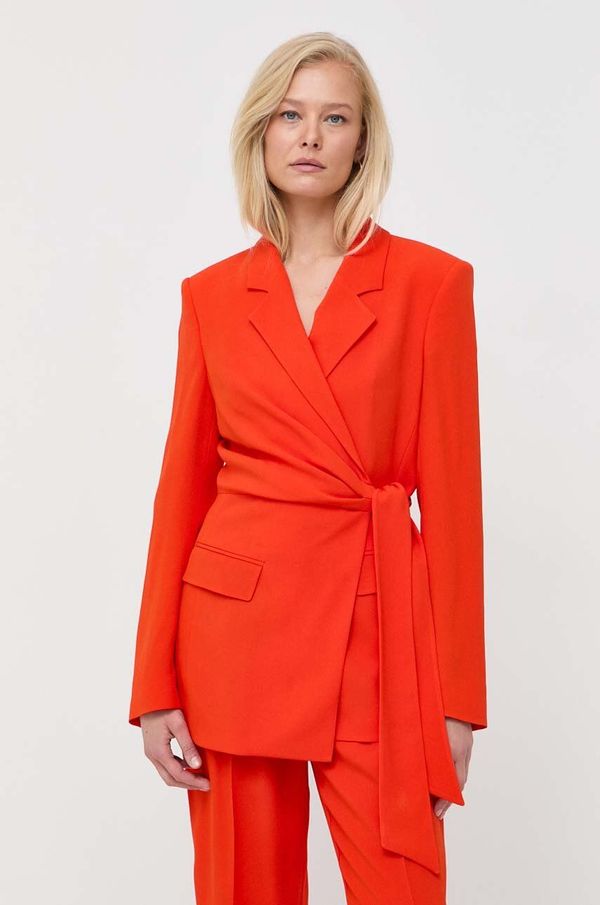 Boss Sako BOSS boja: narančasta, jednoredno zakopčavanje, bez uzorka