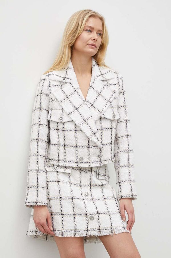 Bruuns Bazaar Sako Bruuns Bazaar boja: bijela, jednoredno zakopčavanje, s uzorkom