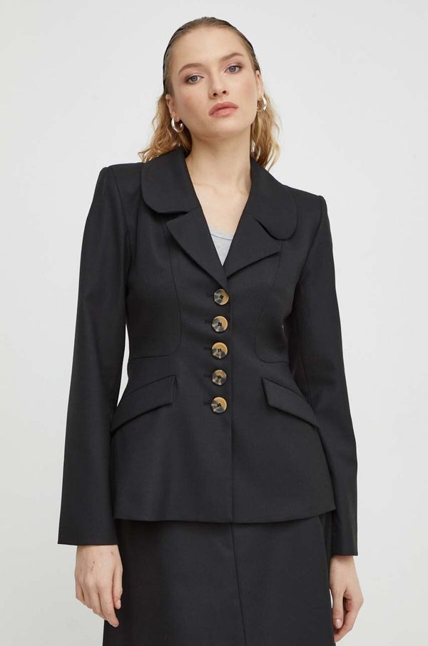 By Malene Birger Sako By Malene Birger boja: crna, jednoredno zakopčavanje, bez uzorka