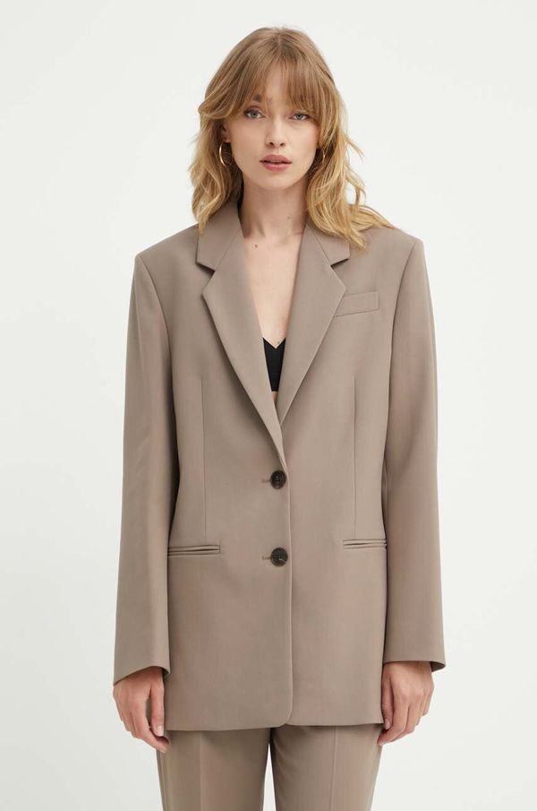 By Malene Birger Sako By Malene Birger OPHIE boja: smeđa, jednoredno zakopčavanje, bez uzorka, Q72526001