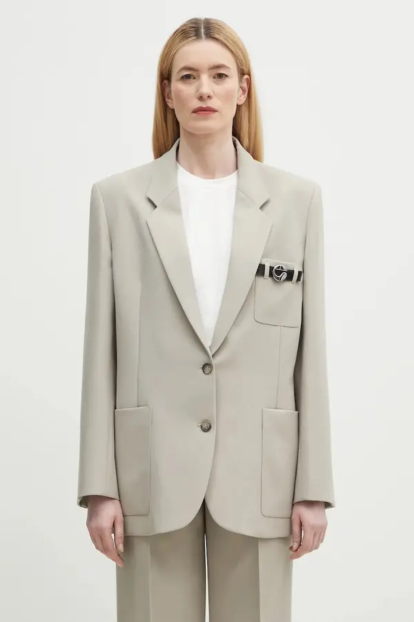 coperni Sako Coperni Belted Pocket Tailored