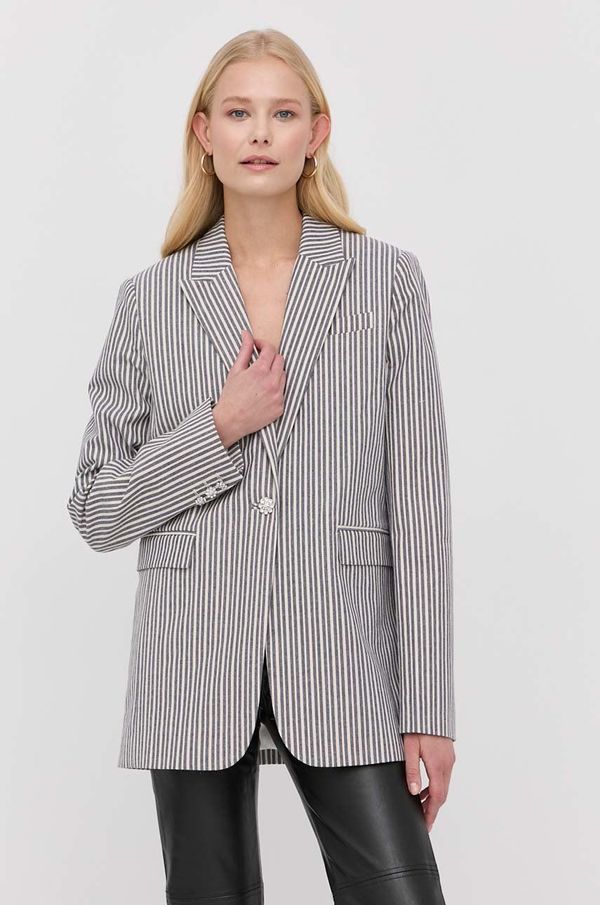 Custommade Sako Custommade boja: bež, jednoredno zakopčavanje, s uzorkom