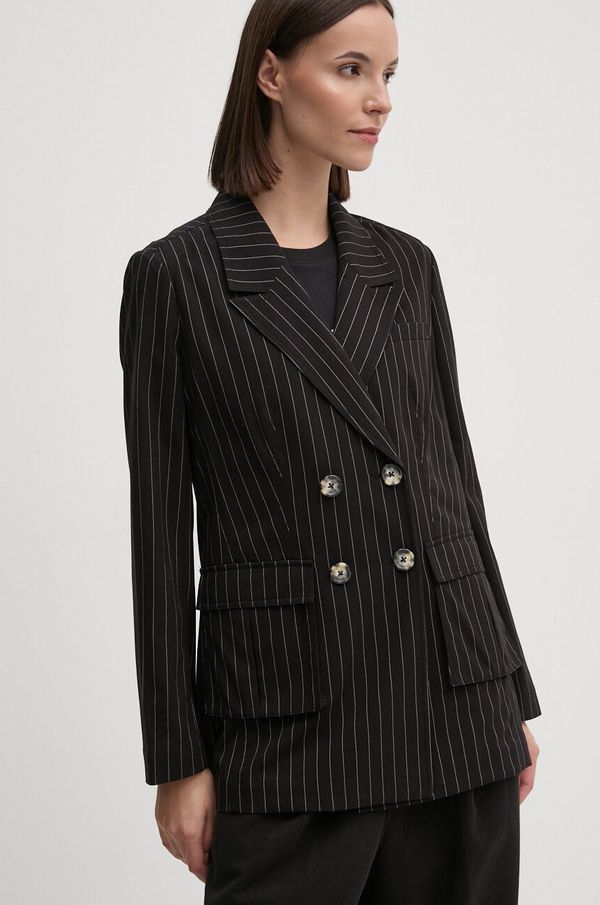 DKNY Sako Dkny boja: crna, dvoredno zakopčavanje, s uzorkom, D2G4A213