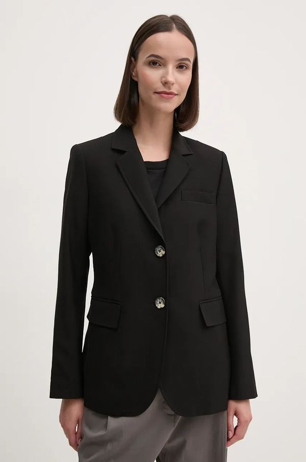 DKNY Sako Dkny boja: crna, jednoredno zakopčavanje, bez uzorka, D2G4A200