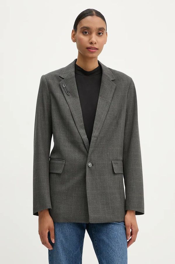 G-Star Raw Sako G-Star Raw boja: siva, jednoredno zakopčavanje, s uzorkom, D25209-D717