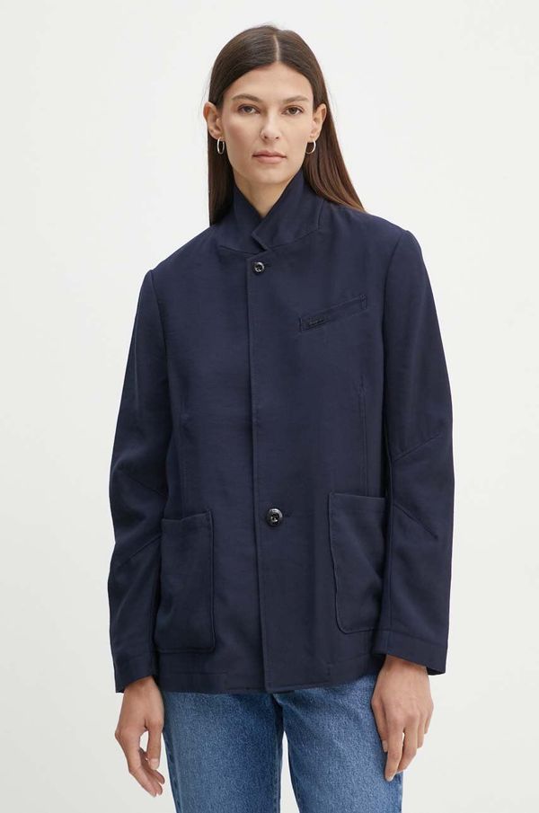 G-Star Raw Sako G-Star Raw boja: tamno plava, jednoredno zakopčavanje, bez uzorka, D25210-D714