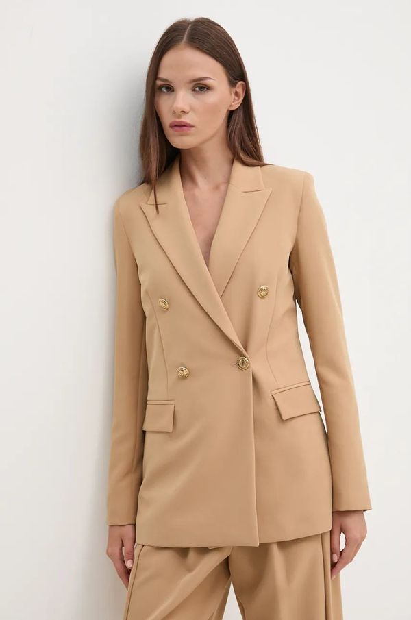 Gaudi Sako Gaudi boja: bež, dvoredno zakopčavanje, bez uzorka, 421FD35020