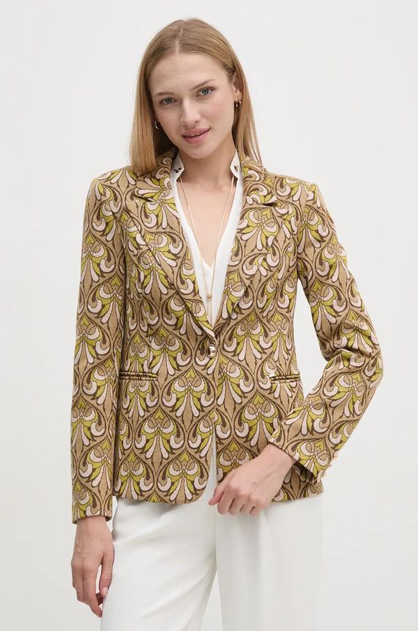 Gaudi Sako Gaudi boja: bež, jednoredno zakopčavanje, s uzorkom, 421FD34001