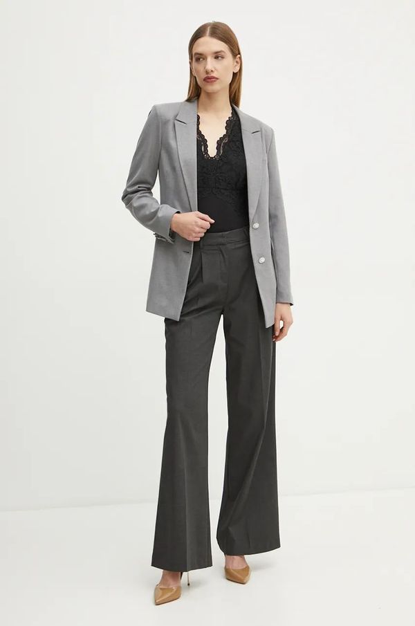 Guess Sako Guess DORIS boja: siva, jednoredno zakopčavanje, bez uzorka, W4BN50 WGIF2