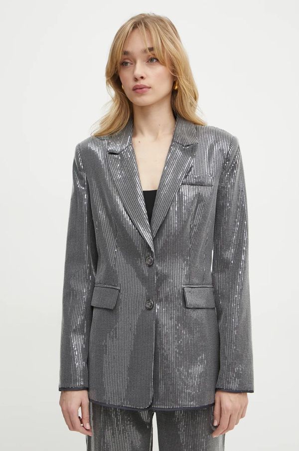 Guess Sako Guess NEW DORIS boja: siva, jednoredno zakopčavanje, s uzorkom, W5RN48 WGX40