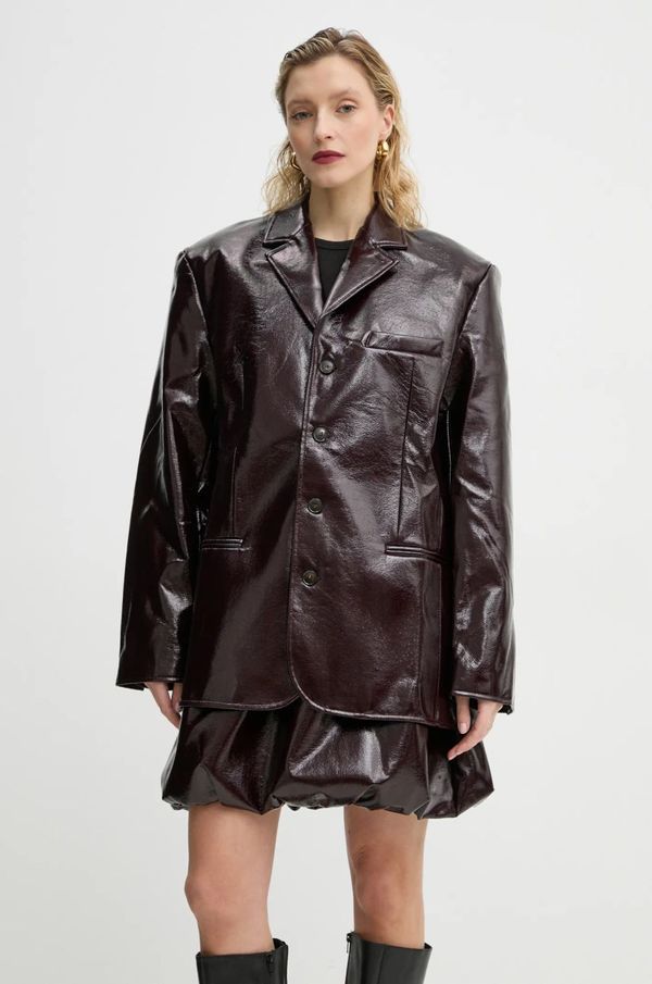 Herskind Sako Herskind Maison boja: bordo, jednoredno zakopčavanje, bez uzorka, 5315149