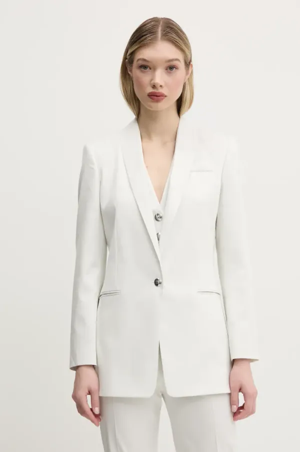 HUGO Sako HUGO boja: siva, jednoredno zakopčavanje, bez uzorka, 50537759