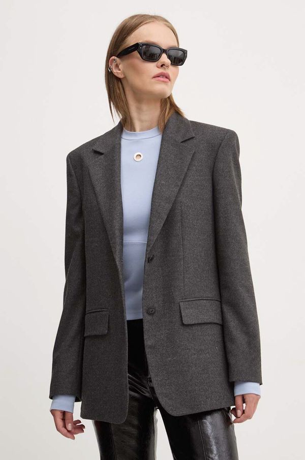 Hugo Sako HUGO boja: siva, jednoredno zakopčavanje, melanž, 50525200