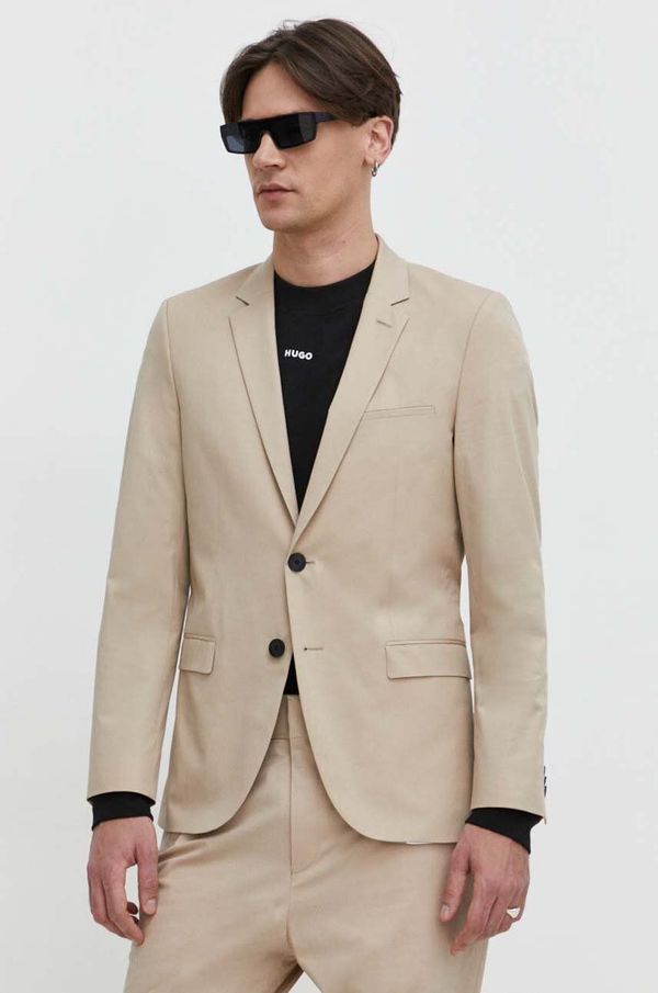 Hugo Sako HUGO za muškarce, boja: bež