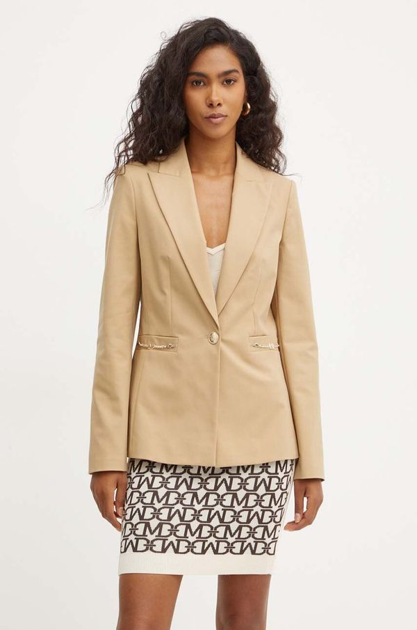 Marciano Guess Sako Marciano Guess ALICE boja: bež, jednoredno zakopčavanje, bez uzorka, 4YGN04 7124A