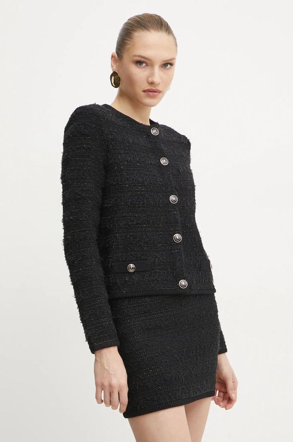 Marciano Guess Sako Marciano Guess AMELIA boja: crna, jednoredno zakopčavanje, 5RGR18 5852Z