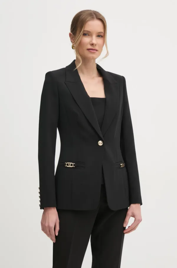 Marciano Guess Sako Marciano Guess BECKY boja: crna, jednoredno zakopčavanje, bez uzorka, 5RGN00 7115A