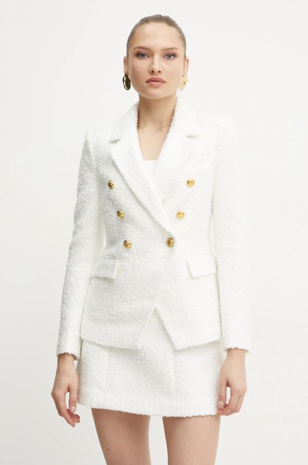 Marciano Guess Sako Marciano Guess BOUCLE boja: bež, dvoredno zakopčavanje, bez uzorka, 5RGN20 7261A