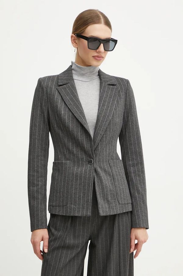 Marciano Guess Sako Marciano Guess HAYDEN boja: siva, jednoredno zakopčavanje, s uzorkom, 4BGN13 6276A