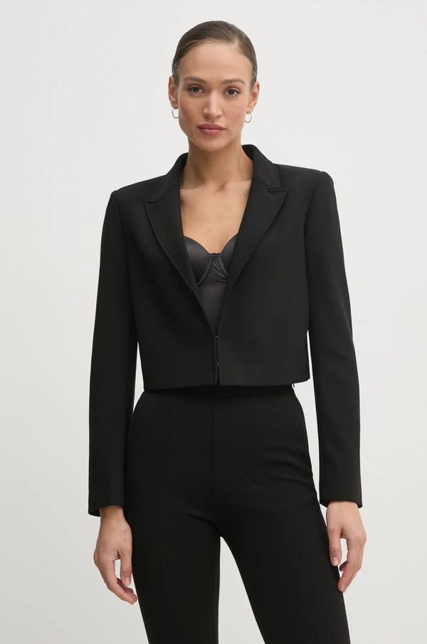 Marciano Guess Sako Marciano Guess MASHA boja: crna, jednoredno zakopčavanje, bez uzorka, 5RGN11 6302A