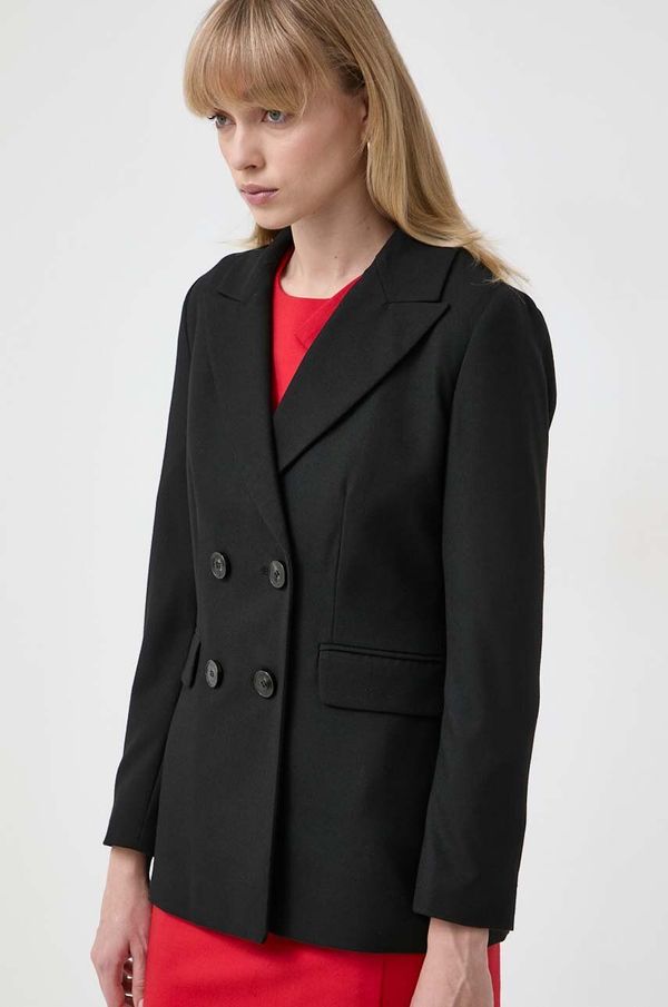 Marella Sako Marella boja: crna, dvoredno zakopčavanje, bez uzorka