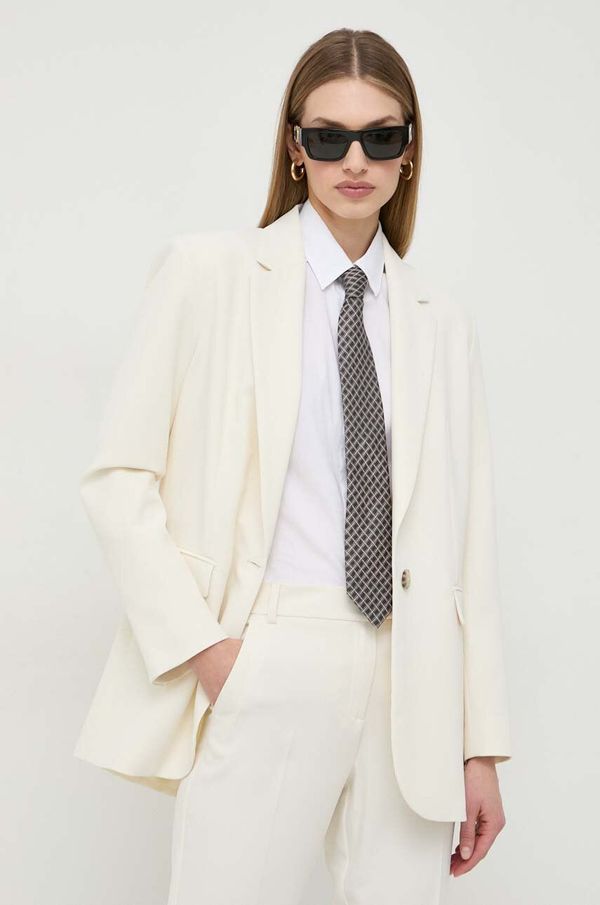 Max&Co. Sako MAX&Co. boja: bež, jednoredno zakopčavanje, bez uzorka