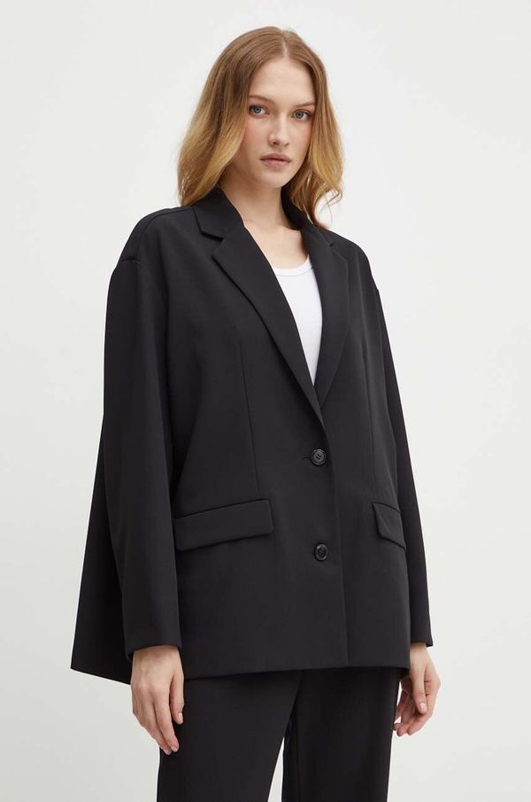 Max&Co. Sako MAX&Co. boja: crna, oversize, bez uzorka, 2426046061200