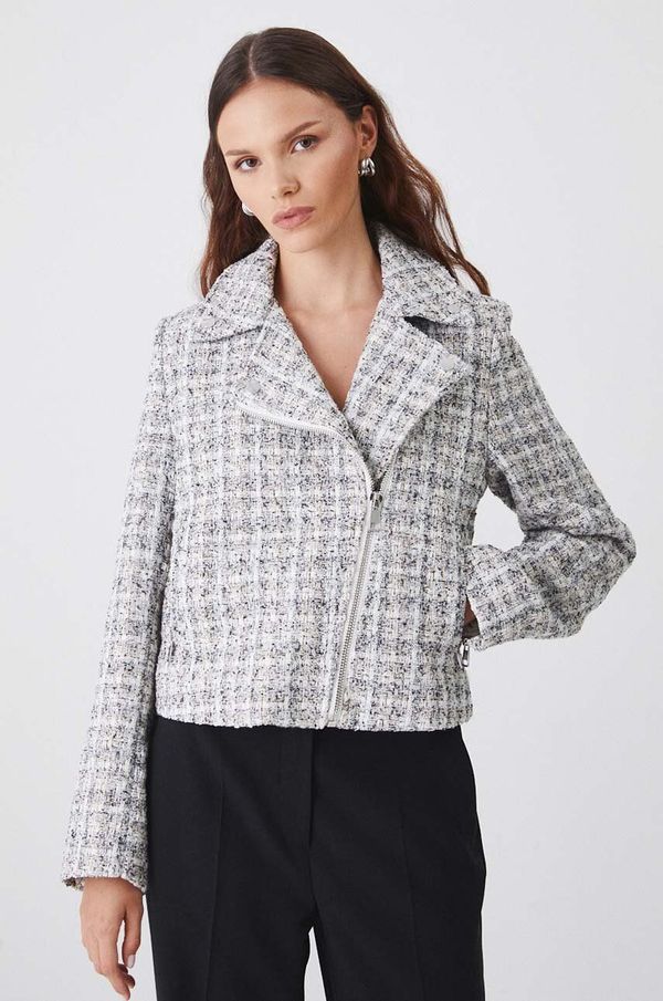 Medicine Sako Medicine 5_Essential za žene, jednoredno zakopčavanje, s uzorkom