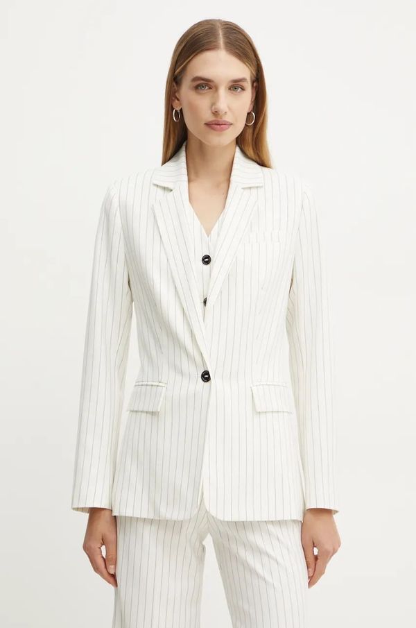 Morgan Sako Morgan VEGAS.F boja: bijela, jednoredno zakopčavanje, s uzorkom, VEGAS.F