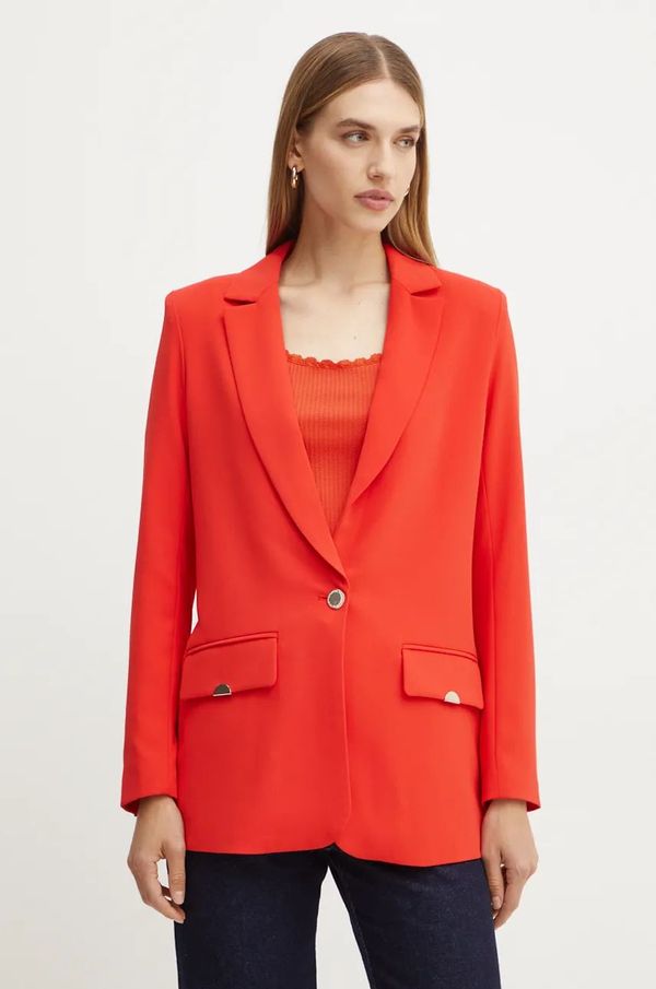 Morgan Sako Morgan VERIN boja: crvena, jednoredno zakopčavanje, bez uzorka, VERIN