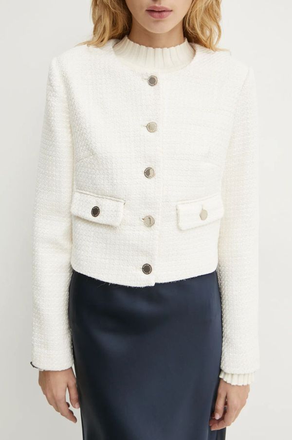 Morgan Sako Morgan VIKLI boja: bež, jednoredno zakopčavanje, bez uzorka, VIKLI