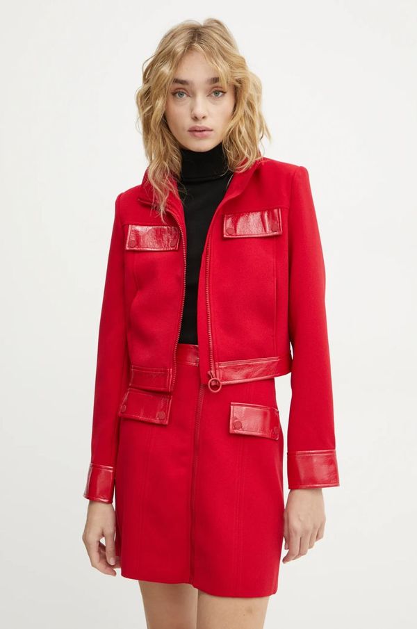 Morgan Sako Morgan VKAMI boja: crvena, jednoredno zakopčavanje, bez uzorka, VKAMI