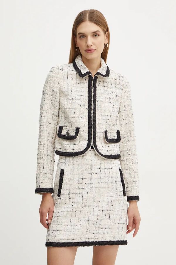 Morgan Sako Morgan VRODY boja: bež, jednoredno zakopčavanje, melanž, VRODY