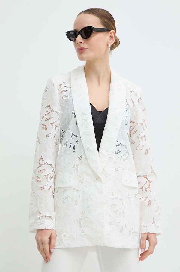 Nissa Sako Nissa boja: bijela, jednoredno zakopčavanje, bez uzorka, S14854