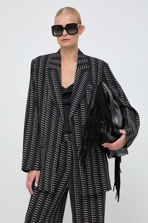 Notes du Nord Sako Notes du Nord boja: crna, jednoredno zakopčavanje, s uzorkom