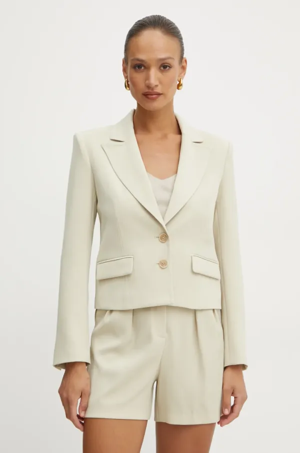 Patrizia Pepe Sako Patrizia Pepe boja: bež, jednoredno zakopčavanje, bez uzorka, 8S0517 A545