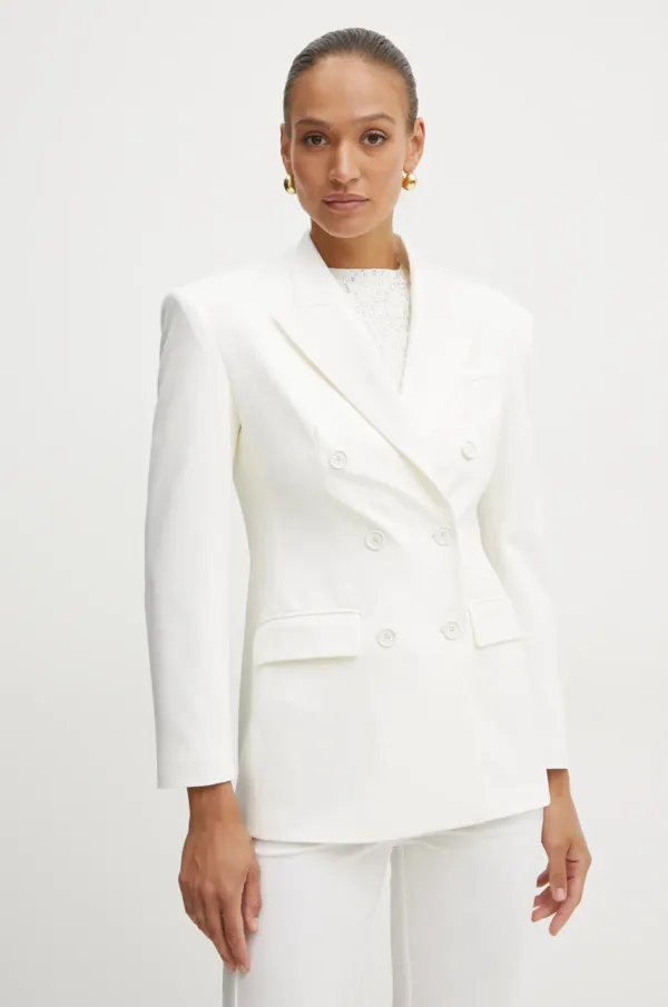 Pinko Sako Pinko boja: bež, dvoredno zakopčavanje, bez uzorka, 104936 A0HM