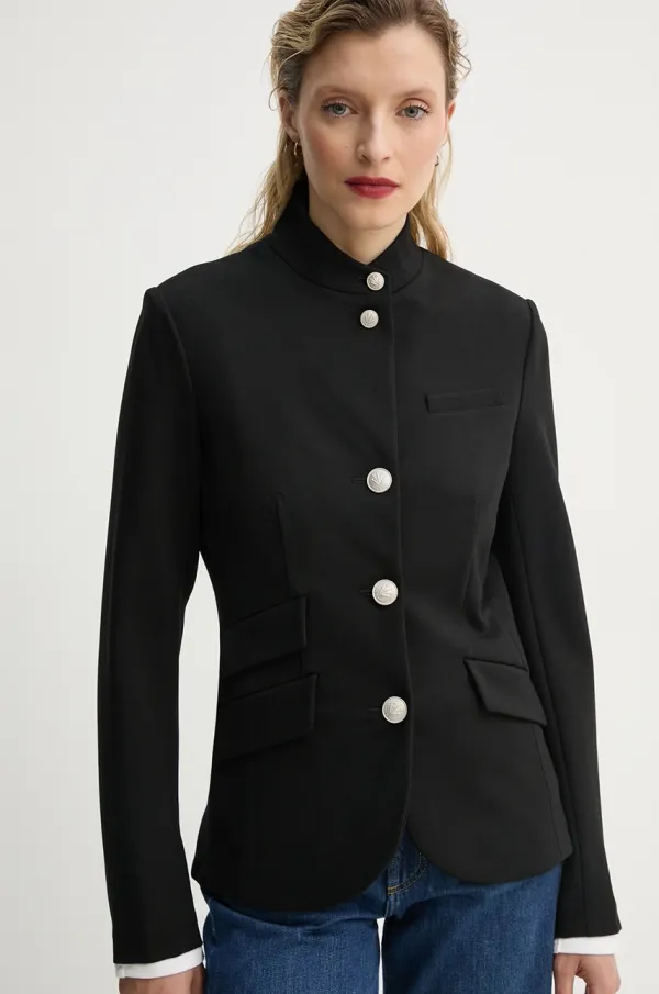 rag & bone Sako Rag & Bone boja: crna, jednoredno zakopčavanje, bez uzorka, WAW23S4026A926