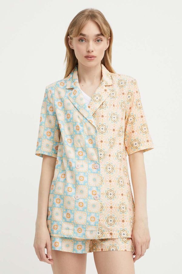 Never Fully Dressed Sako s dodatkom lana Never Fully Dressed dvoredno zakopčavanje, s uzorkom