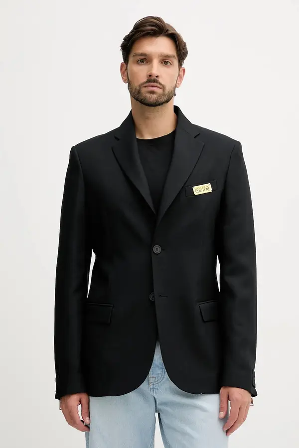 Versace Jeans Couture Sako s dodatkom vune Versace Jeans Couture