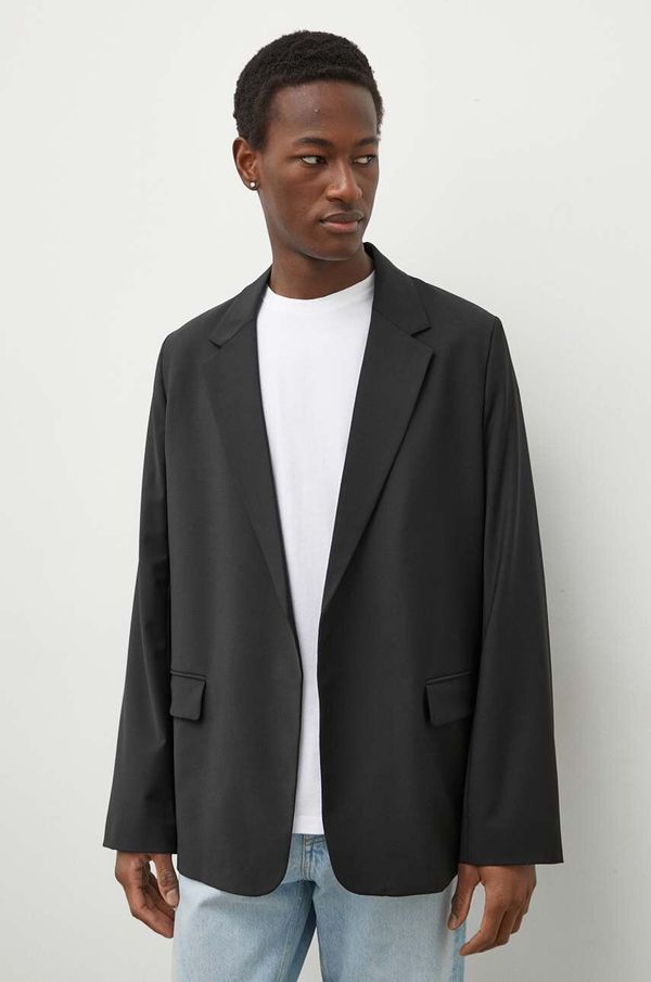 Drykorn Sako s primjesom vune Drykorn boja: crna, jednoredno zakopčavanje, bez uzorka