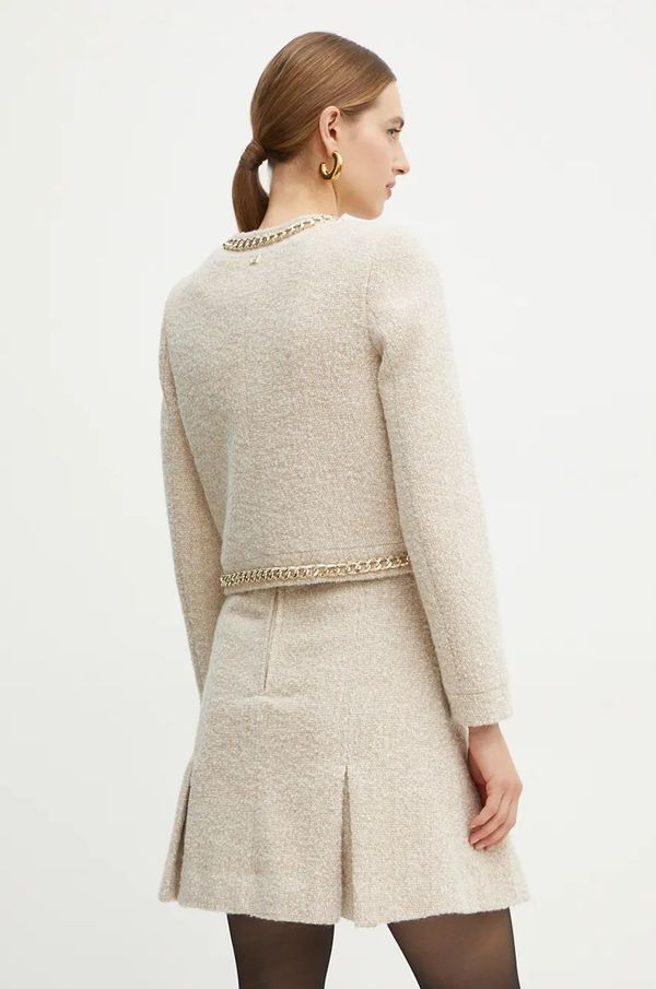 Marciano Guess Sako s primjesom vune Marciano Guess HELENE boja: bež, jednoredno zakopčavanje, 4BGN08 7186A