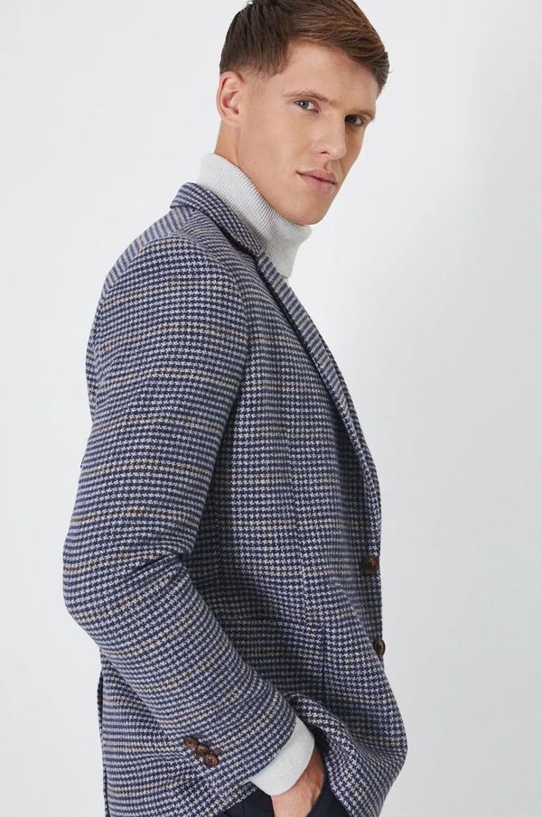 Medicine Sako s primjesom vune Medicine za muškarce, boja: tamno plava