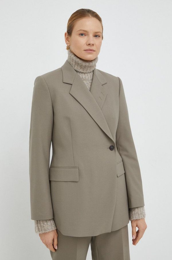 Tiger of Sweden Sako s primjesom vune Tiger Of Sweden boja: siva, oversize, bez uzorka