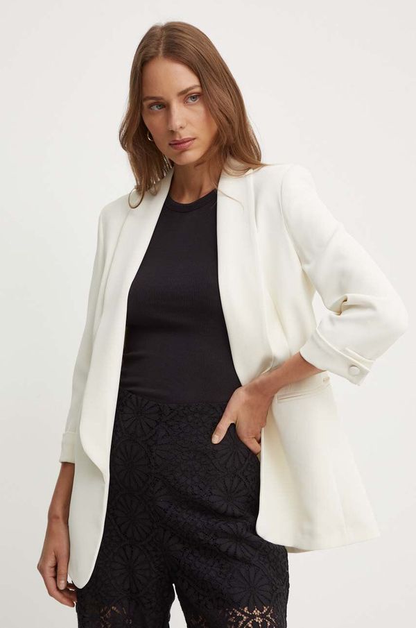 Sandro Ferrone Sako Sandro Ferrone boja: bež, bez zakopčavanja, bez uzorka, SFS25XBDEVELINA