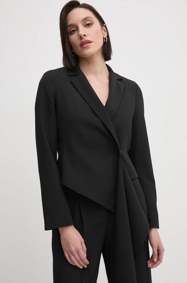 Sandro Ferrone Sako Sandro Ferrone boja: crna, jednoredno zakopčavanje, bez uzorka, SFS23YBEBARBUSI