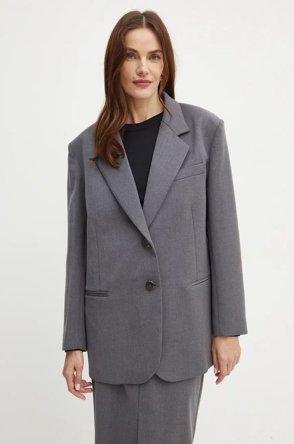 Simona Corsellini Sako Simona Corsellini boja: siva, jednoredno zakopčavanje, bez uzorka, A24CPGI015
