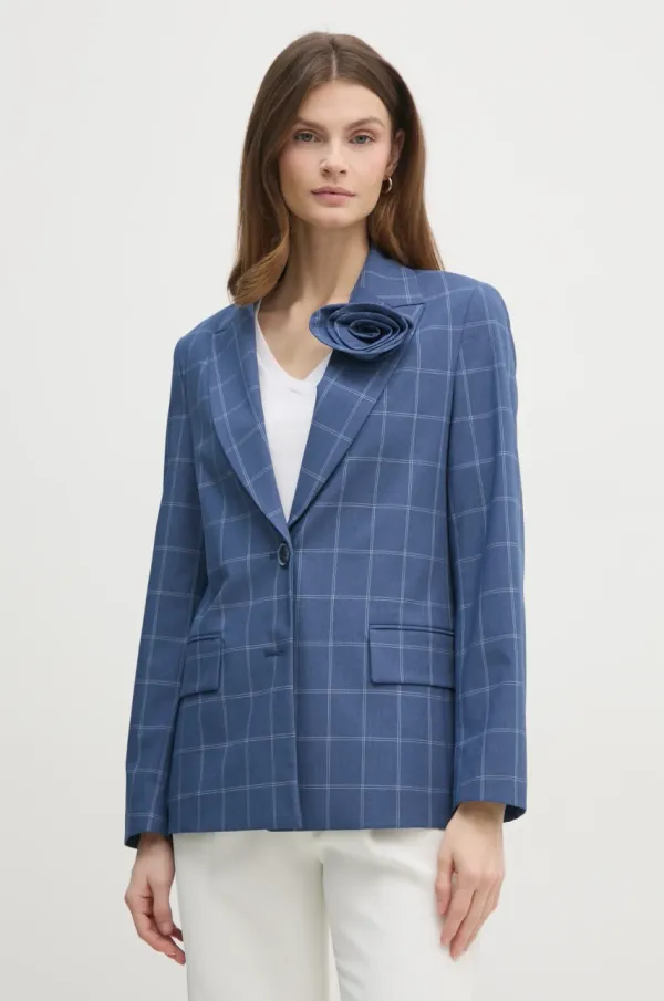 Sisley Sako Sisley jednoredno zakopčavanje, s uzorkom, 2IQULW02S