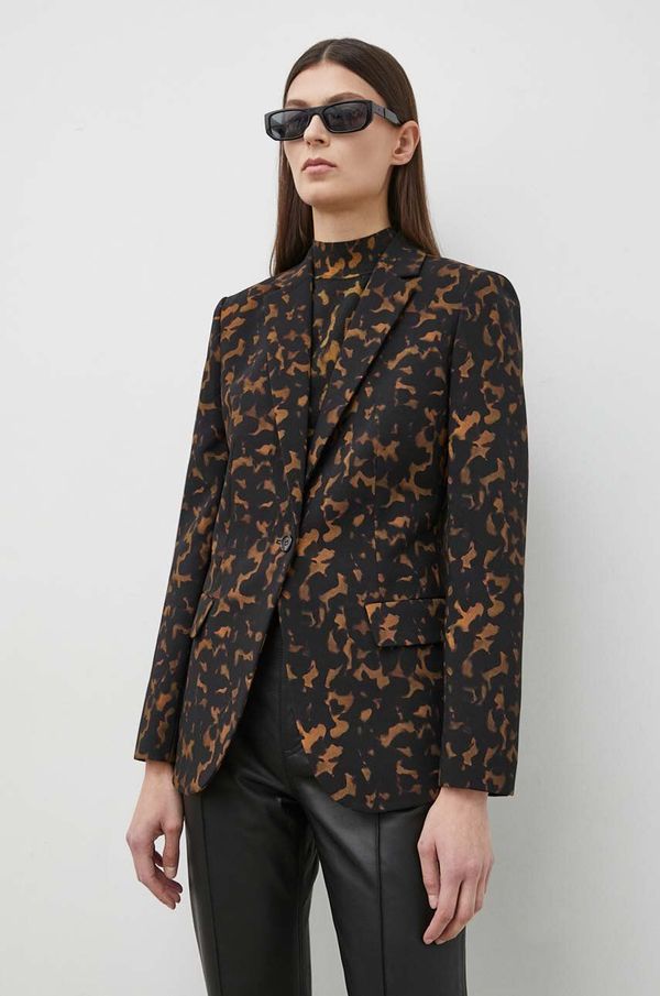 Theory Sako Theory boja: crna, jednoredno zakopčavanje, s uzorkom